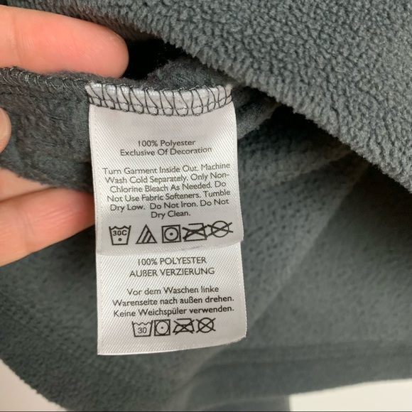 Eddie Bauer Men's Quarter Zip Fleece Pullover TXL - Picture 5 of 5